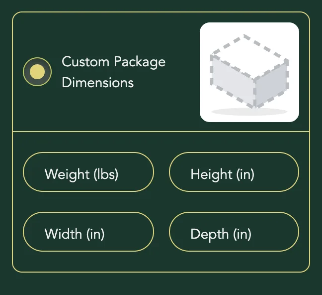 The first card open, four empty number boxes under its heading